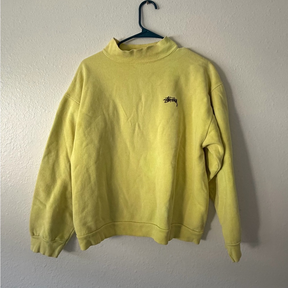 Vintage Stussy Turtle Crewnexk